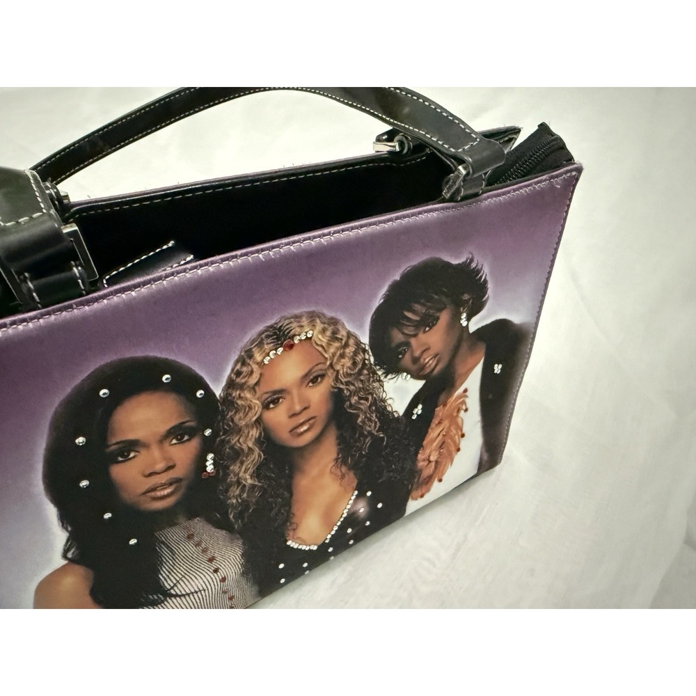 VTG Destiny's Child Purse Y2K Beyonce Kelly Michelle Jeweled New - Picture 7 of 16